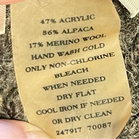 Ann Taylor Neutral Knit Soft Wool Cardigan Sweater | Size XS - Picture 7 of 9